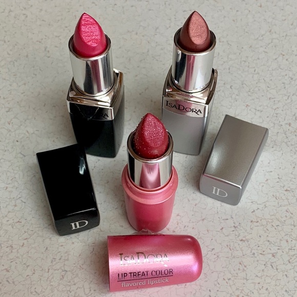 ISA DORA LIPSTICK💄SET OF 3 FULL SIZE COLORS NWOB - Picture 8 of 8